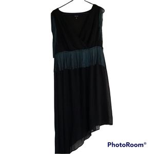 Torrid Dress size 1 Asymmetrical Bottom Fringe